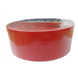 Cinta caucho dust tape 45mm x 25 mts rojo