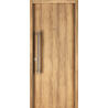 Puerta Oblak Innova 1900 Roble Natural - Marco de chapa - Derecha - 80
