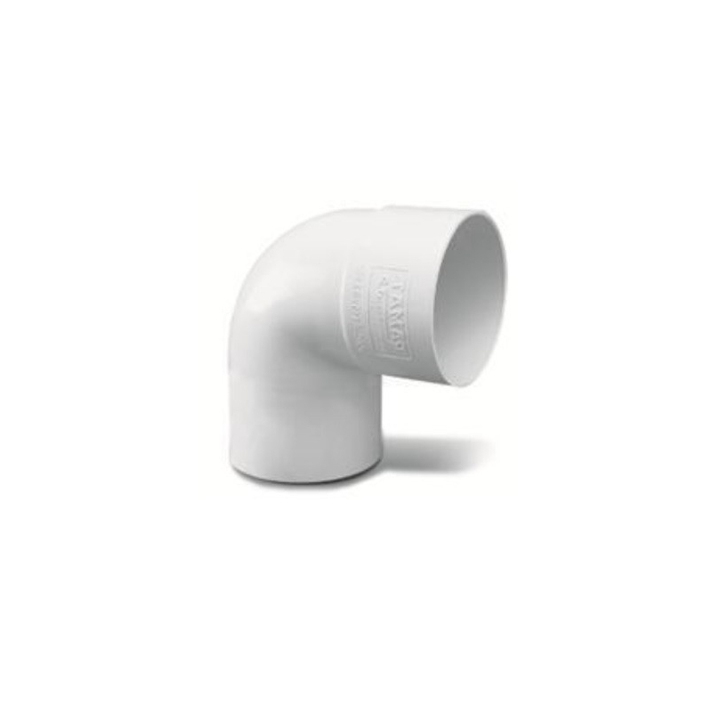 Codo pvc 90° de 110mm mh