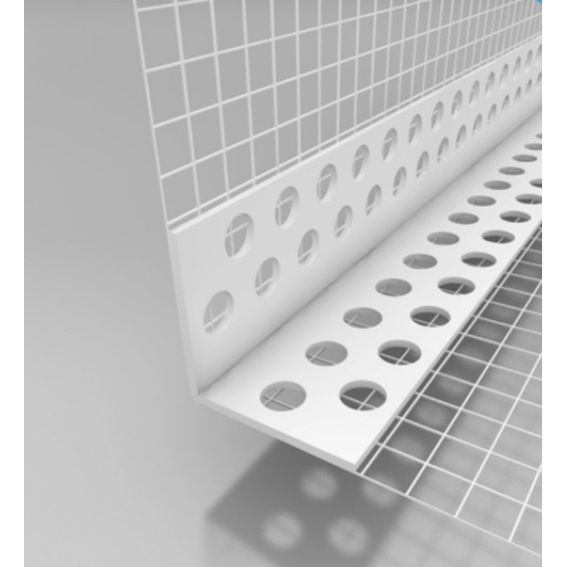 Cantonera PVC con malla x 2.50m para sistema EIFS