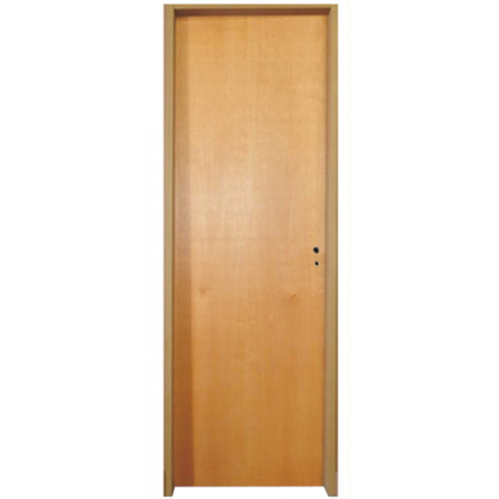 Puerta Placa cedro - Marco chapa 18 - 60x10 Línea Verde - Valentinuz (Izquierda)