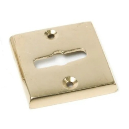 Bocallave común cuadrada bronce pulido 44mm x unidad