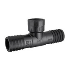Espiga doble tee con rosca hembra 3/4" 672