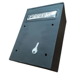 Buzón chapa embutir o empotrar 27cm x 20cm x 8cm