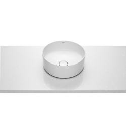 ROCA-BACHA INSPIRA ENCIMERA ROUND BLANCA