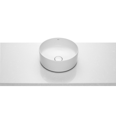 ROCA-BACHA INSPIRA ENCIMERA ROUND BLANCA