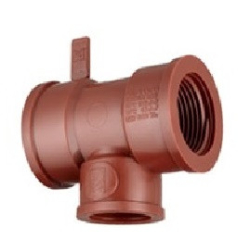 Tee polipropileno hhh con rosca 2"