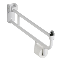 Ferrum Espacio - Barral rebatible con accionamiento portarollo - VTEPA