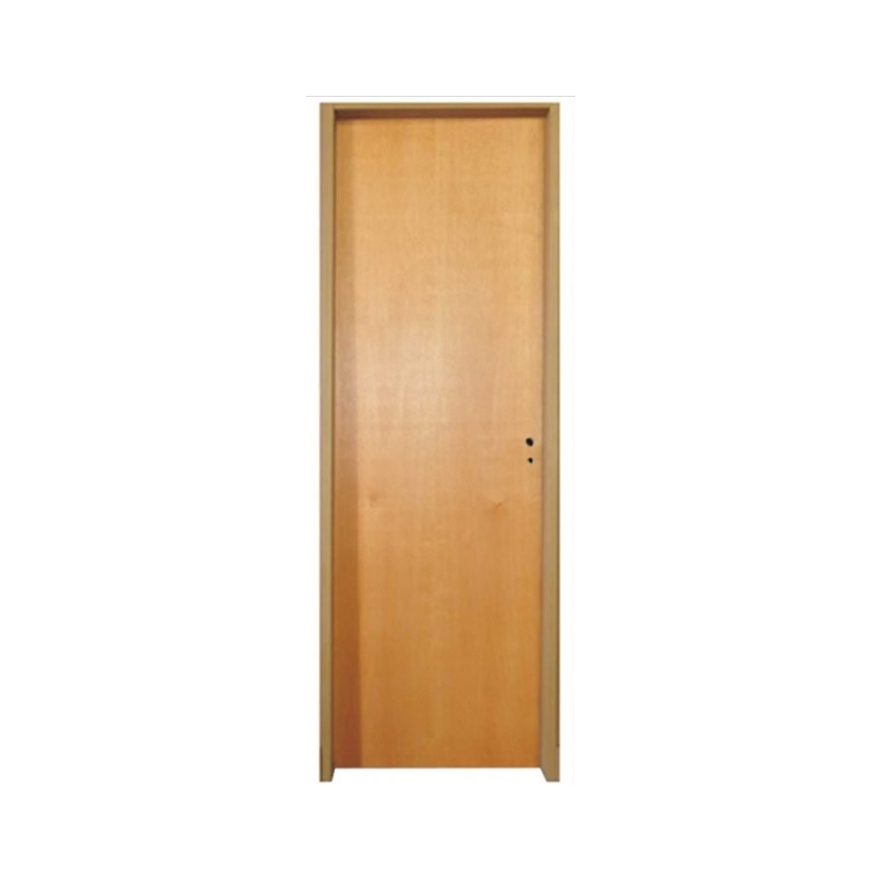 Puerta Placa cedro - Marco chapa 18 - 90x15 Línea Verde - Valentinuz (Izquierda)