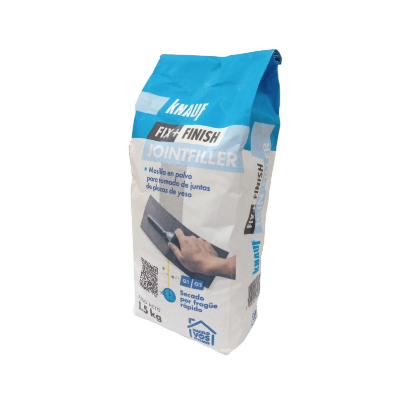 Knauf masilla jointfiller polvo x 1,5 kg secado rápido