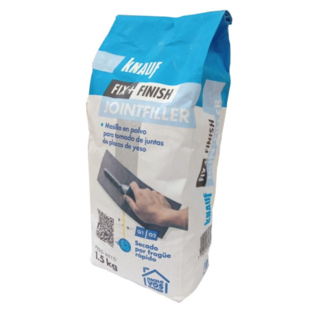 Knauf masilla jointfiller polvo x 1,5 kg secado rápido