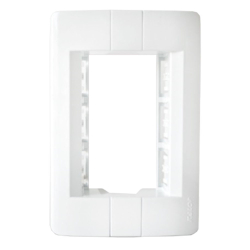 Bastidor - Tapa blanca Donna - Kalop - 3 modulos - KL40615