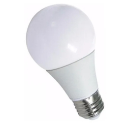 Lampara led A60  9 watts E27 luz cálida