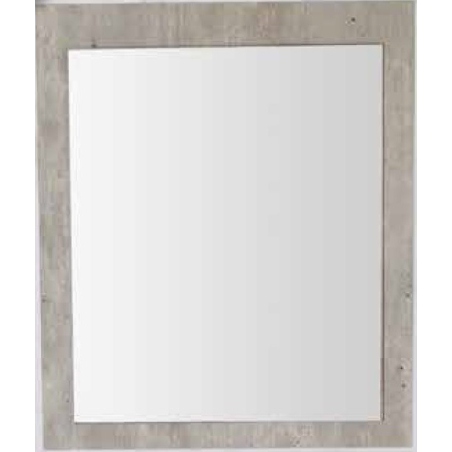 Espejo JC nórdica 60 x 70 cm concreto