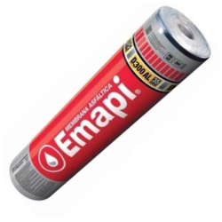 Membrana asfáltica 25kg con aluminio 1x10-D300 EMAPI