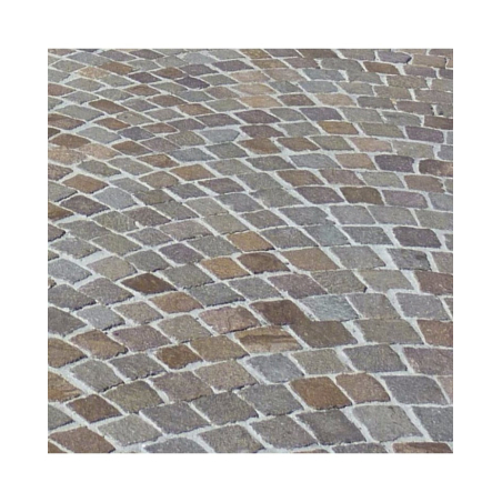 Porfido 10x10 (2/4cm) - X Kg - (Aprox. 64Kg/m2)