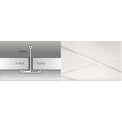 Cielorraso Horpac Cosmos - Recto - 61x61x2cm - X unidad