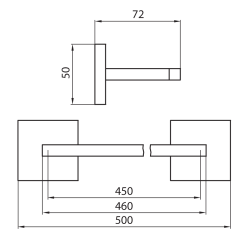 Toallero Dominic FV - Barral recto 164R/85