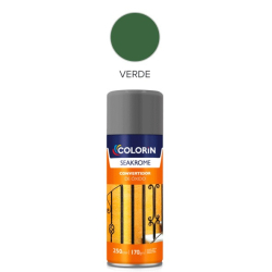 Pintura en aerosol 170gr - Uso domestico - Convertidor de óxido verde