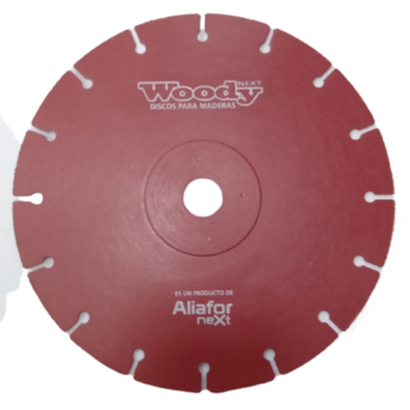 Disco de corte 230 para madera - Carburo Tungsteno - Aliafor