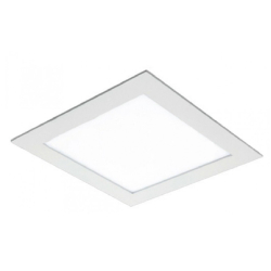 Lámpara de techo cuadrada Led embutida 29x29cm - 24W-6500K