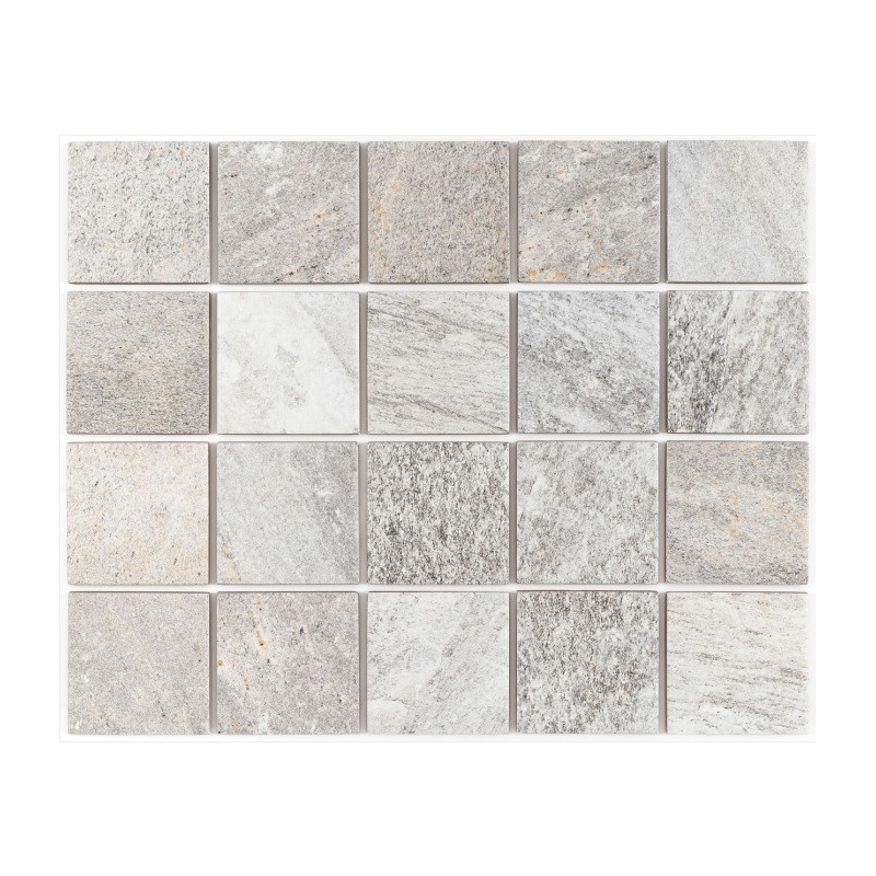 Eliane mesh fiji white mate aprox 30x40cm