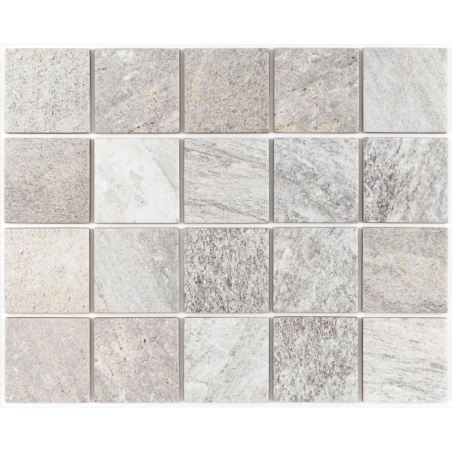 Eliane mesh fiji white mate aprox 30x40cm