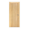 Puerta placa Oblak simple contacto Tekstura - Lisa roble - Marco madera (Izquierda) 80x15cm