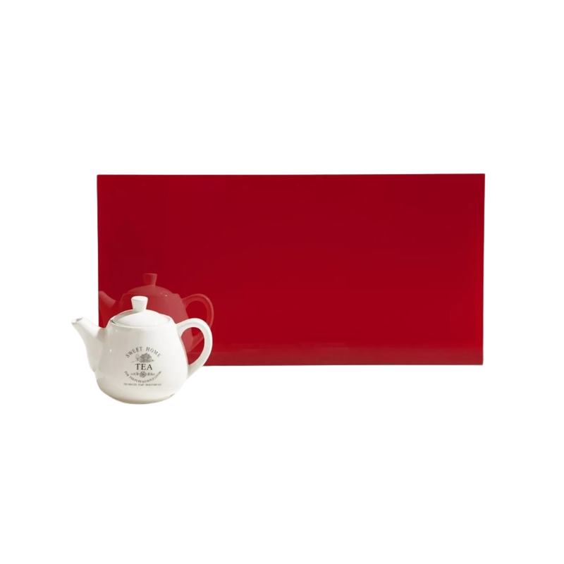Crisarte vidrio Rojo 300x600x5mm