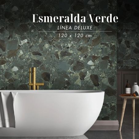 SPL 6mm Esmeralda verde Pulido 120x120cm