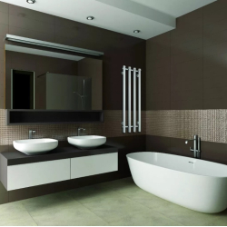 Toallero eléctrico coco smart 86w 95x26 - Acero Inoxidable - Atrim