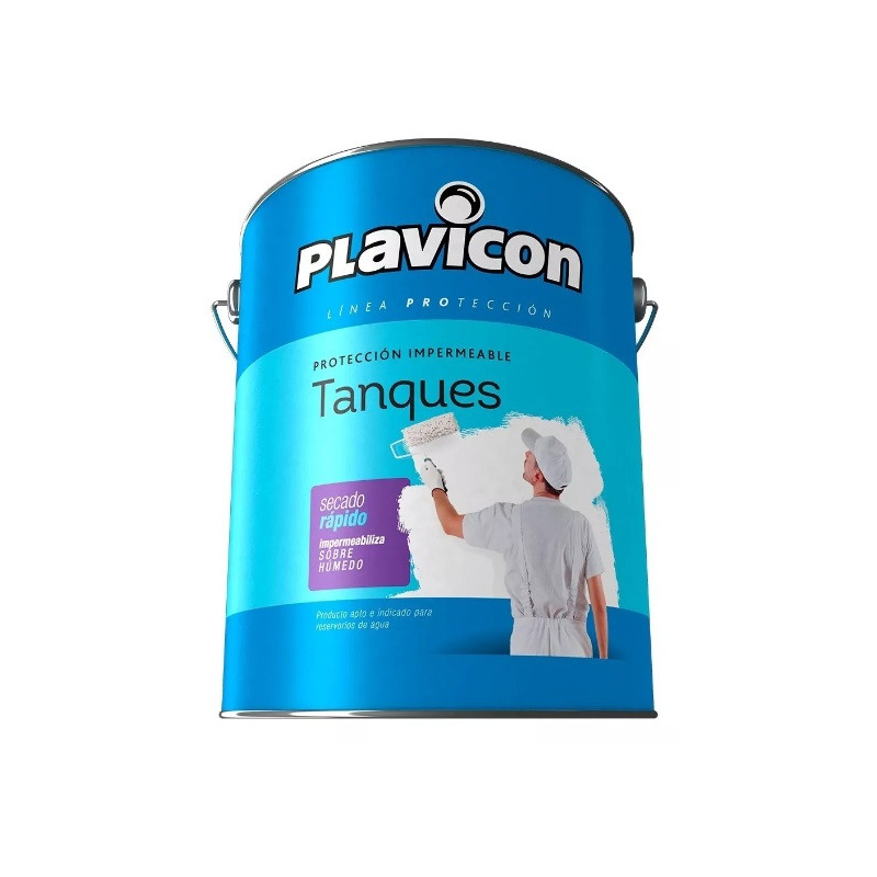 Plavicon tanques Impermeabilizante blanco 1 litro