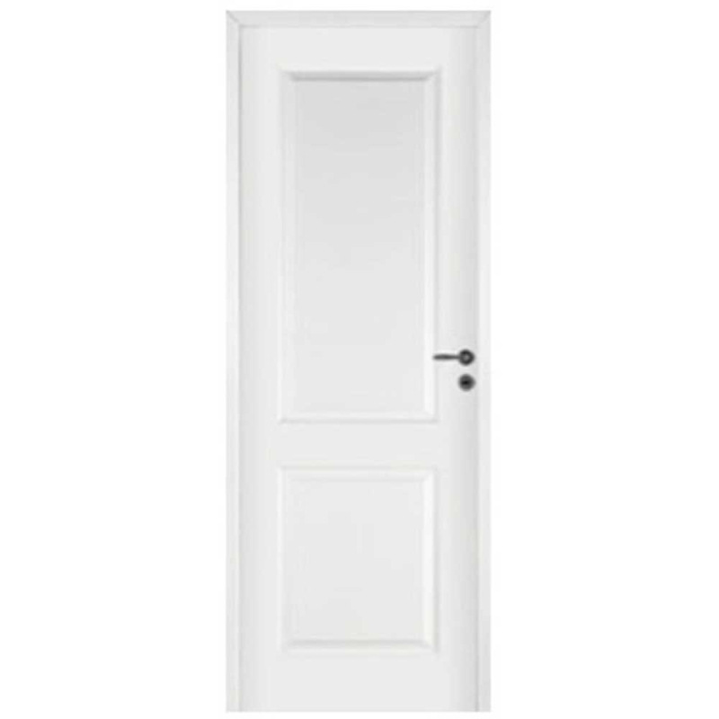 Puerta placa Oblak simple contacto moldeada Camden recto marco madera (Izquierda) 80x15cm