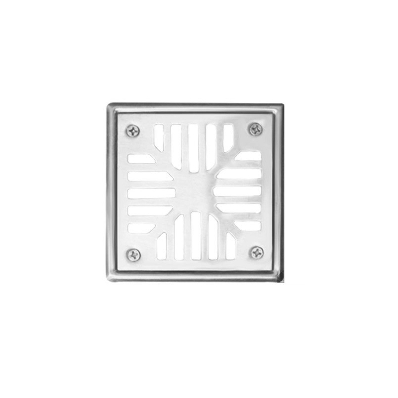 Reja acero 15 x 15 marco simple