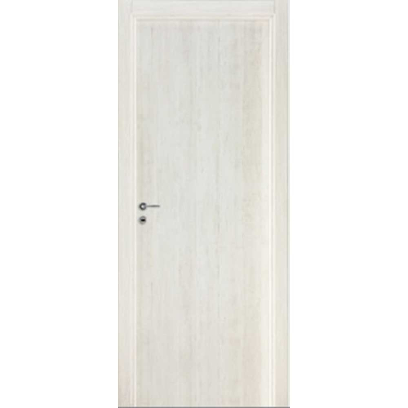 Puerta placa Oblak simple contacto Tekstura - Lisa nevada - Marco madera (Derecha) 70x15cm