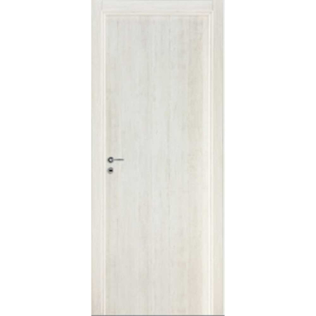 Puerta placa Oblak simple contacto Tekstura - Lisa nevada - Marco madera (Derecha) 70x15cm