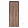 Puerta placa Oblak simple contacto Tekstura - Lisa nogal - Marco chapa 18 (Izquierda) 80x10cm