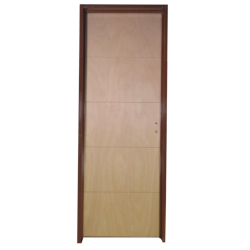 Puerta placa 2006 Americana 9 MDF - Marco de chapa (Derecha) 70x15cm