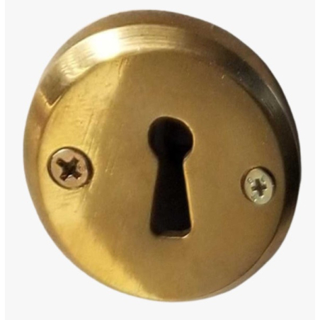 Bocallave común redonda bronce pulido 48mm x unidad