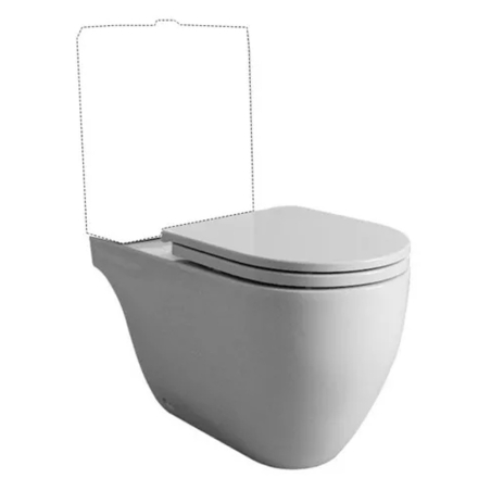 Ferrum fontana inodoro Largo blanco IOLQ2