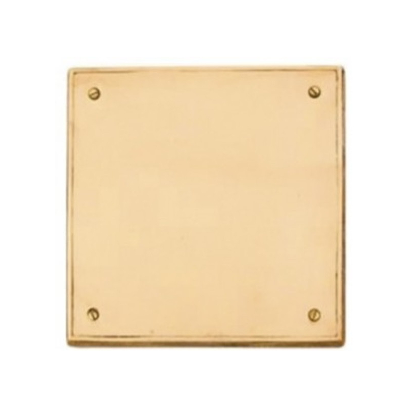 Tapa simple para piso 20x20 - Bronce Pulido