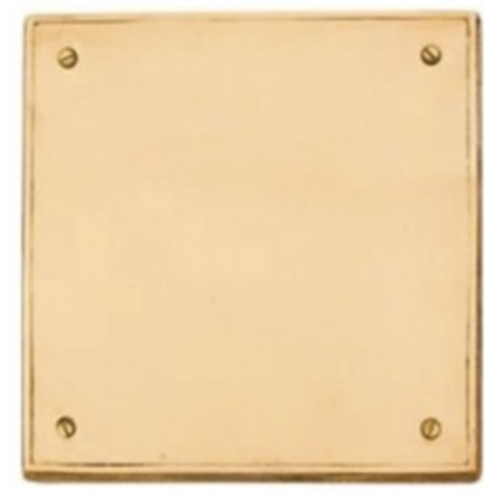Tapa simple para piso 15x15 - Bronce Pulido