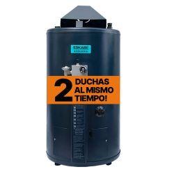 Termotanque Eskabe Acquapiu 700L/H Multigas - Salida de gas horizontal (Ex A4)