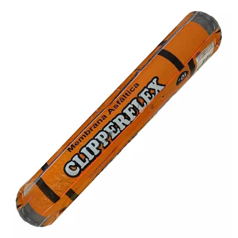 Membrana asfáltica 35kg con aluminio 1x10 - Clipperflex