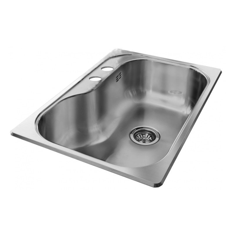 Johnson pileta simple Luxor Compact 2 orificios - Pulido