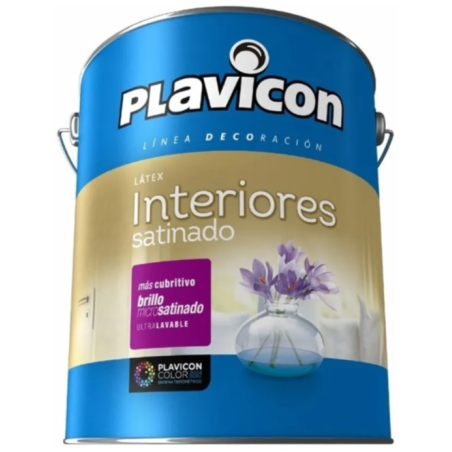 Plavicon-Latex interior satinado blanco x 10 lts