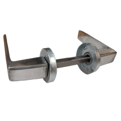 Manija Recta - Doble balancín - bis aluminio pulido 107