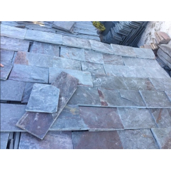 Laja Verde rosada 20 x largos libres - x Kg (Aprox: 27Kg/1m2)