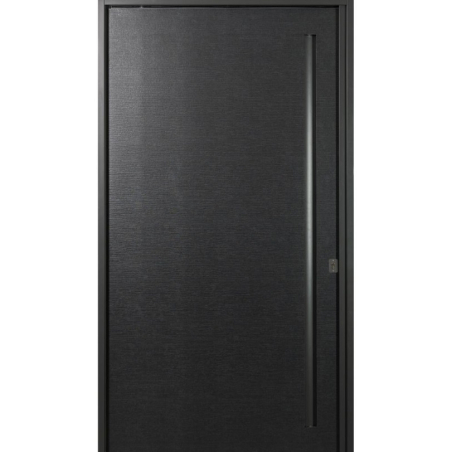 Puerta Nexo Design Pivot negro text - Izquierda - 126x226cm - PK050