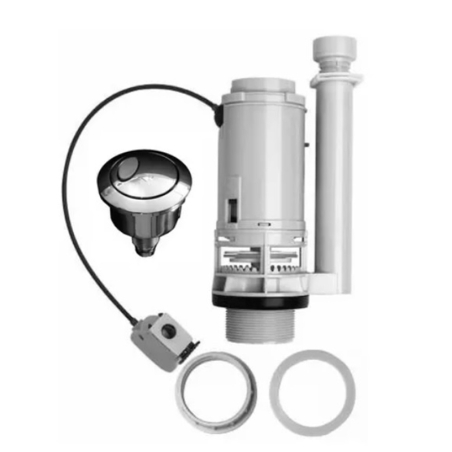 Repuesto Válvula Descarga depósito dual Ferrum - VF060